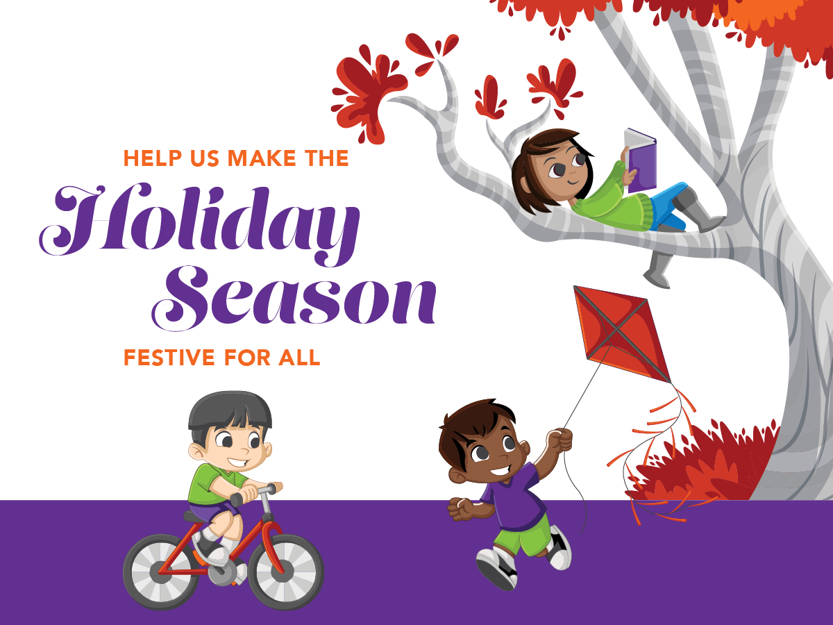 Help us make the holiday season festive for all