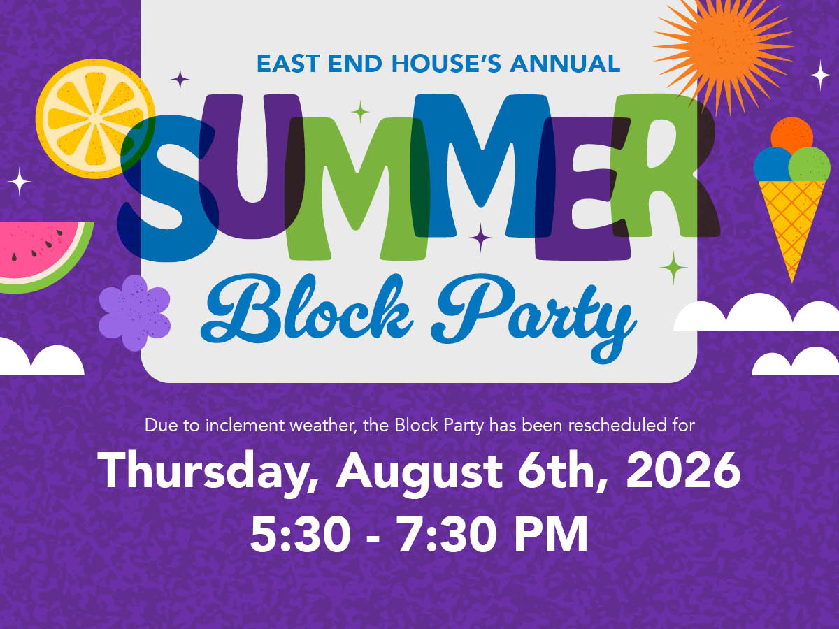 East End House Annual Summer Block Party 2026